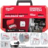 Zestaw Otwornic Holesaw 6Szt + Akcesoria Perfect Match Milwaukee