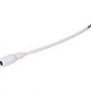 Gniazdo Dc 5.5X2.1 Przewód Biały 15Cm 22Awg