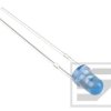 Dioda LED 3mm niebieska dyfuzyjna 500mcd;3.0-3.2V;KTL030BLDI-N; Pbf