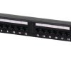 Patch Panel 19-calowy RJ45 24 portowy kat.6e UTP 19-0013