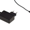 Adapter AC/DC Uwy 12V dc Iwy 1A Złącze 2,1 x 5,5 x 11 mm, biegun dodatni w środku 12W typ wtyczki: Typ C