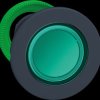 ZB5FW333 Front element for illuminated pushbutton ZB5, momentary, green,