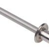 Nit średnica 4.8mm Stal nierdzewna, jednostronnie zamknięty średnica otworu 5mm długość 7.6mm