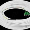 DK-3904LCA-50 FTTH drop cable, SM, 4 fiber, LC/APC G.657.A2, 50m