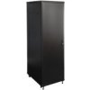 Szafa Stojąca Rack 19 42U 600X800mm Drzwi Szklane Czarna Eprado