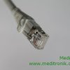 Patchcord S/FTP (SSTP) LSZH miedziany kat.6A (klasa EA) linka szary dł.2m kabel