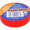 TAŚMA IZOLACYJNA ELECTRIX 211 CZERWONA PCV 19mm 20m