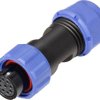 Złącze IP68 serii SP13 Weipu SP1310 / S 9 II, 1 szt.