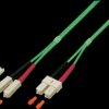 O0318.20OM5 Duplex jumper SC-SC 50/125µ, OM5, lime green, 20m