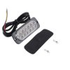 LAMPA OSTRZEGAWCZA POMARAŃCZOWA 1.8W 12 LED