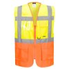 Waistcoat Contrast Yellow-Orange XLarge