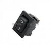 Przeł. kołys. 10A 250V ON-OFF czarny 2pin