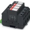 Ochrona przeciwprzepięciowa 230 V AC na szynę DIN Phoenix Contact Ogranicznik przepięć