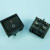 KCD5 16A/250V BLACK ON-OFF 4-PIN PRZEŁ.