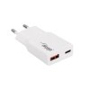 Ładowarka sieciowa Akyga 30W USB-C + USB-A PD 5-20V/3A GaN