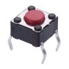 PHAP5-30VA2A3T2N2 4.3mm Height 6mm x 6mm Through Hole Tactile Switch 260g APEM