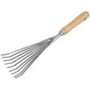 Sealey GTWH001 Premier Leaf Hand Rake with Ash Handle & Stainless Steel Tines