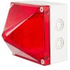 Lampa sygnalizacyjna LED 85 → 280 V. Migające, stałe Czerwony Montaż powierzchniowy LED