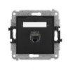 Icon Mechanizm Gniazda Komputerowego Pojedynczego 1Xrj45, Kat. 7, Ekranowane,...