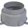 Puszka /3moduły/ aluminium okragła 089649