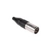 Wtyk mikrofonowy XLR 3pin męski na kabel