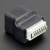 Ethernet RJ45 Female Socket Push-Terminal Block