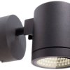 Lampa ścienna Deko Light Mobby II Mobby II 9.90 W czarno-szary