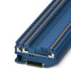 Blok zacisków przelotowych Phoenix Contact 3210319 poziomy: 1 PT 1.5/S-TWIN-MTD BU Niebieski 400V 0.14mm², 1.5 mm²