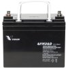 Vision Akkus 6FM75DX FM-Series AGM Battery 12V 75Ah Maintenance-Free VRLA