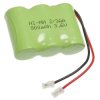 Akum.tel. 3.6V 800mAh 3x2/3AA Ni-MH odpowiednik T107 T157