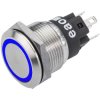 EAO 82-5151.2123 EAO Series82 82-5151.2123 Illum Button Main 19mm Flat Blue 12V