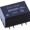 Przetwornica DC-DC, 2W, Uwe 4,5→ 5,5 V prądu stałego, Uwy ±12V dc, Iwy ±83mA, Recom