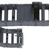 Koryto kablowe szerokość 126 mm głębokość 64mm typ Łańcuch kablowy Igus Igumid G Elastyczny Czarny