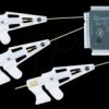 6800-WEIß Challenger clip, white