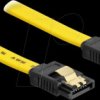 82809 SATA 6 Gb/s Cable 50 cm yellow
