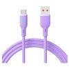 Akyga AK-USB-65 USB cable USB-A plug, USB-C® plug 1 m Violet