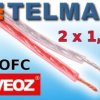 PRZEWÓD KABEL GŁOŚNIKOWY 2x1,5mm OFC VEOZ