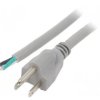 S21-3/16/1GY Kabel: 3x16AWG, NEMA 5-15 (B) wtyk, 1m, 13A