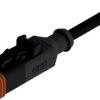 Connection cable, socket, 2 pole, straight to openend, 2m