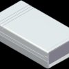 ABS enclosure, (L x W x H) 145 x 85 x 37 mm, light gray (RAL 9018), IP54, 10001.5