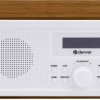 Radio Denver DAB-30DW Dark Wood DAB+, fale metrowe (VHF) funkcja budzika drewno brązowe (matowe, satynowe)