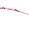 Przewód jednożyłowy linkowy, 0,5 mm², 16/0,2 mm, 24 AWG, PVC, 1 kV AC, Czarny/Szary, dł. 100m, RS PRO