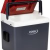 ZORN Cooler Z 26 LNE PX Lodówka akumulatorowa i skrzynka grzewcza EEK: E (A - G) termoelektryczna 230 V, 12 V, 18 V biał