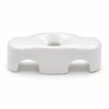 Uchwyt kabla podwójny ceramiczny biały 35x11mm Ceramic Classic Loft