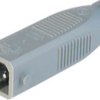 Plug, 2 pole, cable assembly, screw connection, 1.5 mm², gray, 931265106