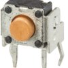 Klosz do przycisku dotykowego SPST 50 mA przy 12 V DC 3.85mm 1.3mm Przewlekany