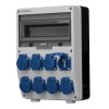 Rozdzielnica budowlana TD 8x230V gniazda Mennekes Doktorvolt DV-6893-F