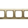 IMPRESJA METALIK Ramka 4 poczwórna złoty metalik R-4Y/28 OSPEL