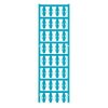 Oznacznik na przewody Weidmüller VT SFX 10/23 NE BL V0 1727770002, montaż: opaska kablowa, 10 x 23 mm, 320 szt.