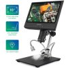 Mikroskop do lutowania SMD i kontroli PCB, ekran 10″ LCD, Full HD, 3–200x – Andonstar AD209